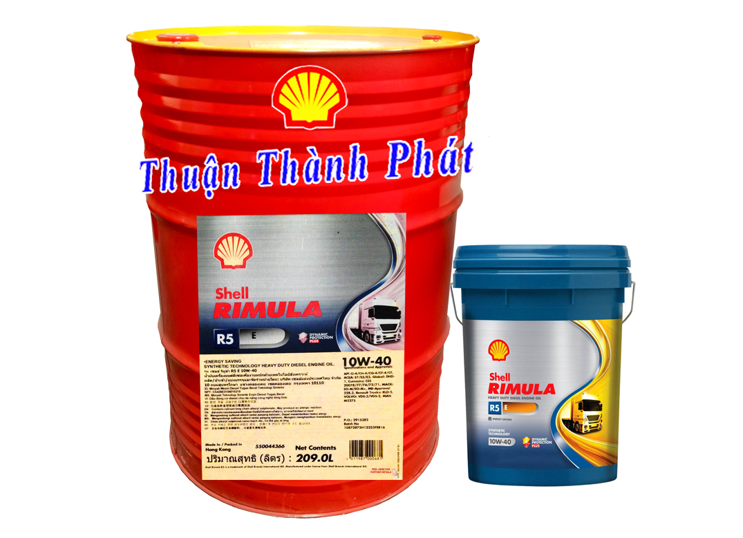 Xem chi tiết Rimula R5 E 10W40 Phuy, Xô